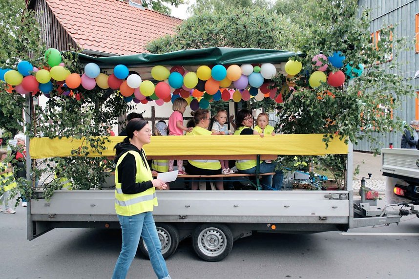 Festumzug in Petersdorf