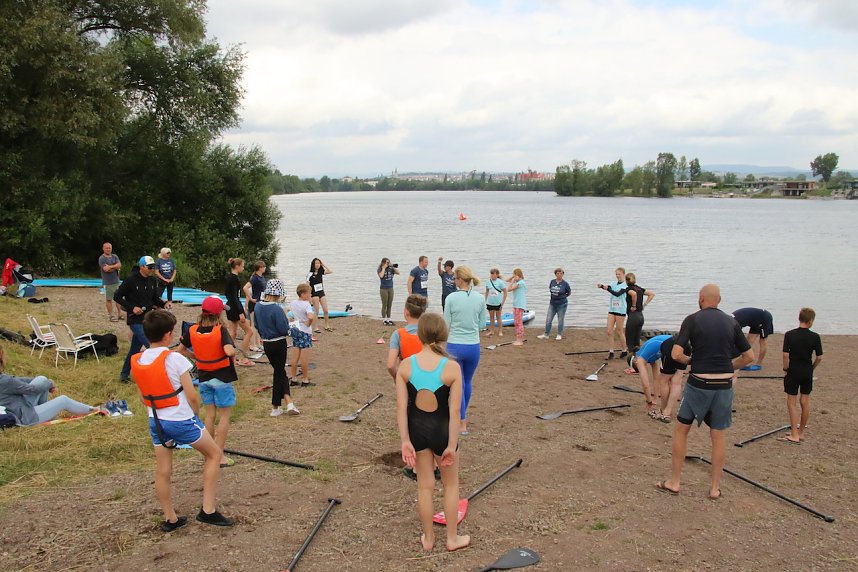 Familientag der "SUP Piraten" am Sundh&auml;user See