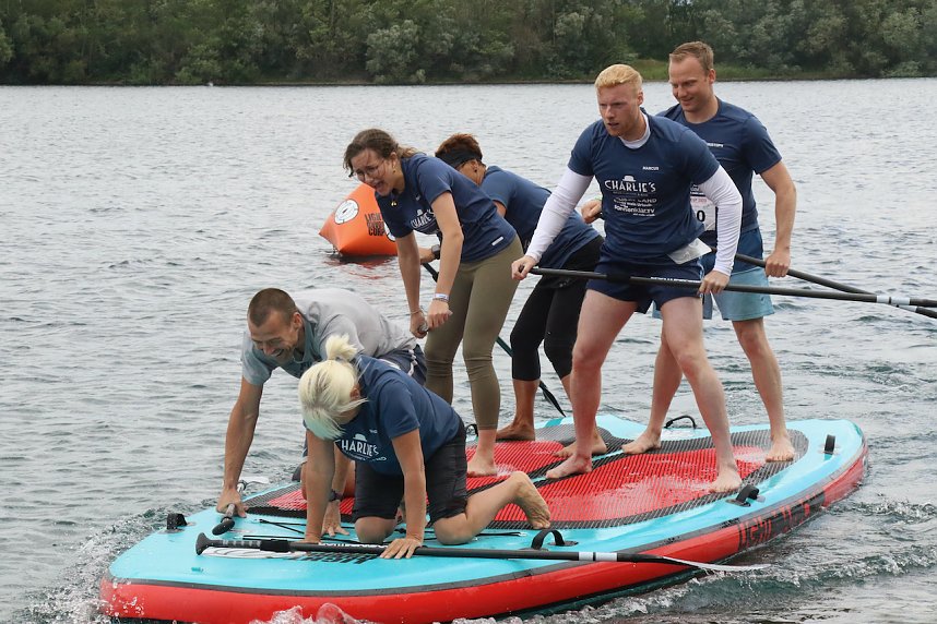 Familientag der "SUP Piraten" am Sundh&auml;user See