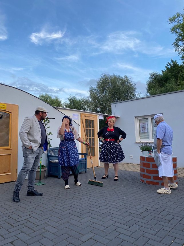 Premiere auf der Freilichtb&uuml;hne Hochstedt