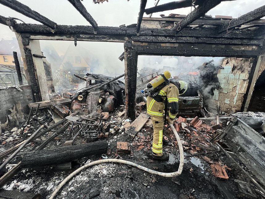 Fotos vom Feuer in Salza