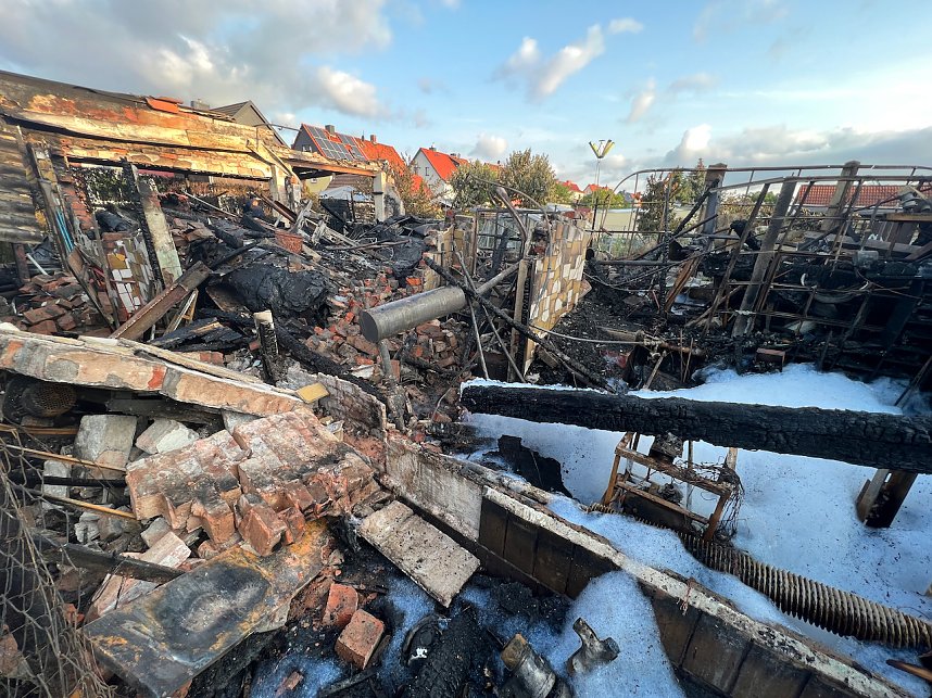 Brandsch&auml;den in Salza