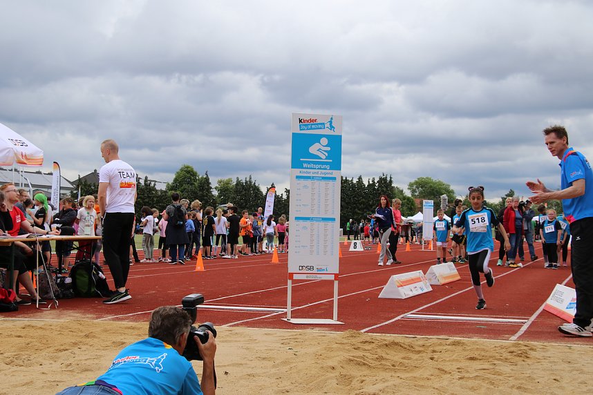 Sportabzeichen-Tour des Deutschen Olympischen Sportbundes macht Halt in Nordhausen