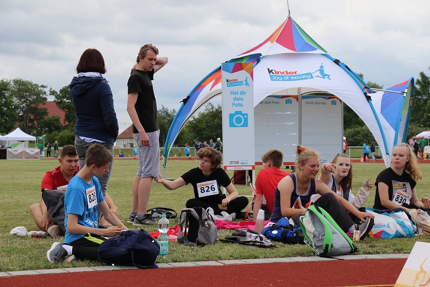 Sportabzeichen-Tour des Deutschen Olympischen Sportbundes macht Halt in Nordhausen