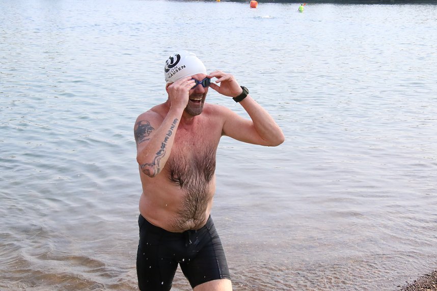 Die ersten Wettk&auml;mpfe beim Scheunenhof-Triathlon