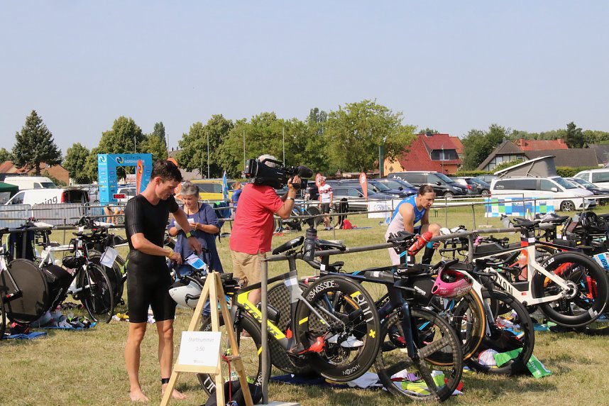 Die ersten Wettk&auml;mpfe beim Scheunenhof-Triathlon