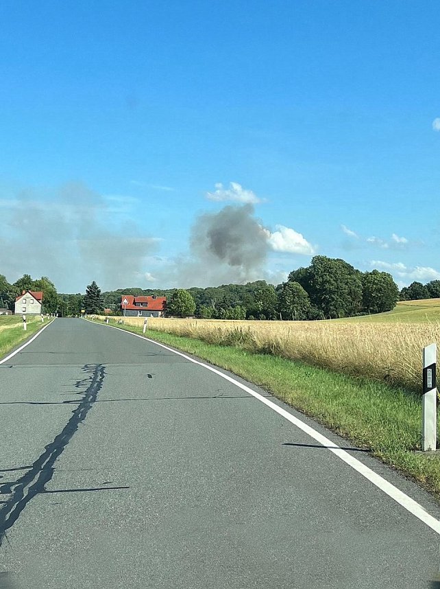 Feldbrand bei Klettenberg
