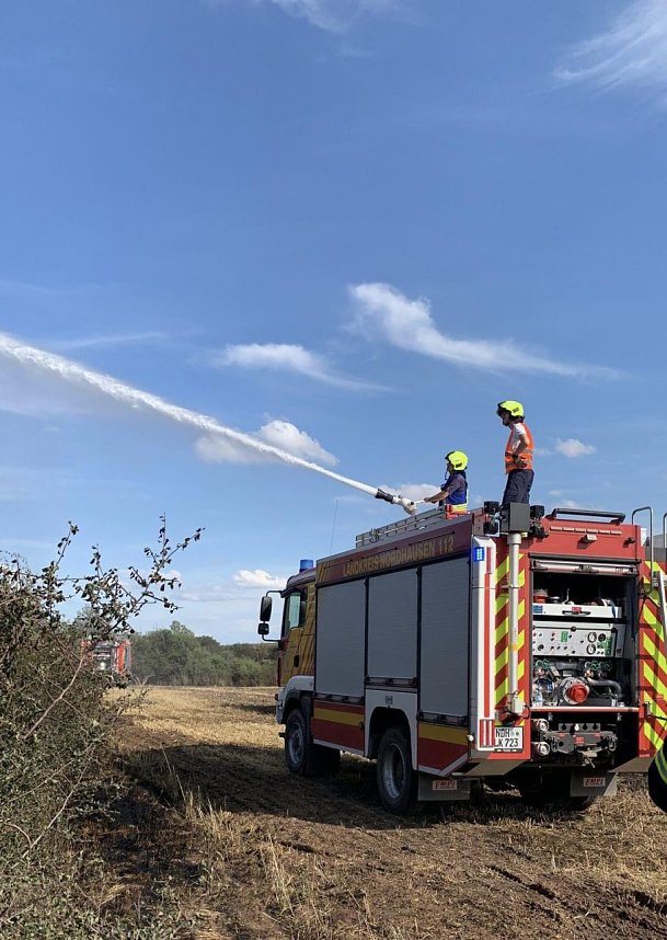 Feuer in der Goldenen Aue