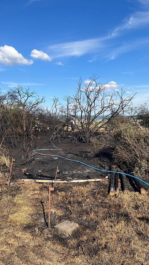 Feuer in der Goldenen Aue