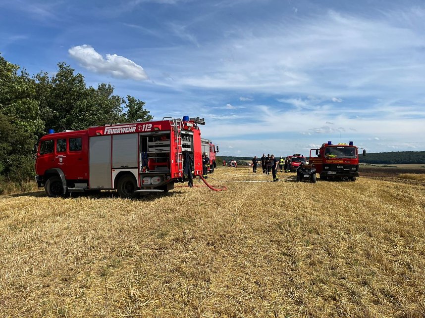 Feuer in der Goldenen Aue
