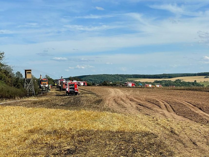 Feuer in der Goldenen Aue