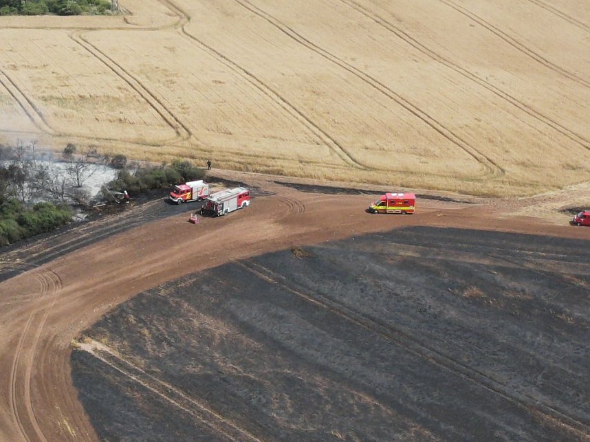 Feuer in der Goldenen Aue