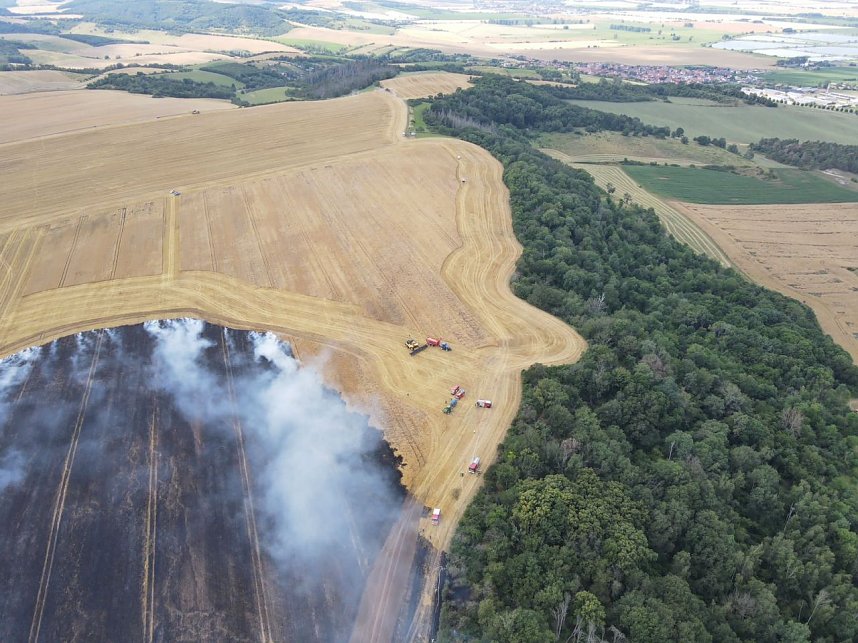 Feuer in der Goldenen Aue