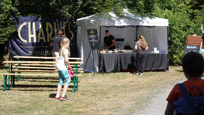 Der Vormittag des Parknicks geh&ouml;rte bereits den Familien