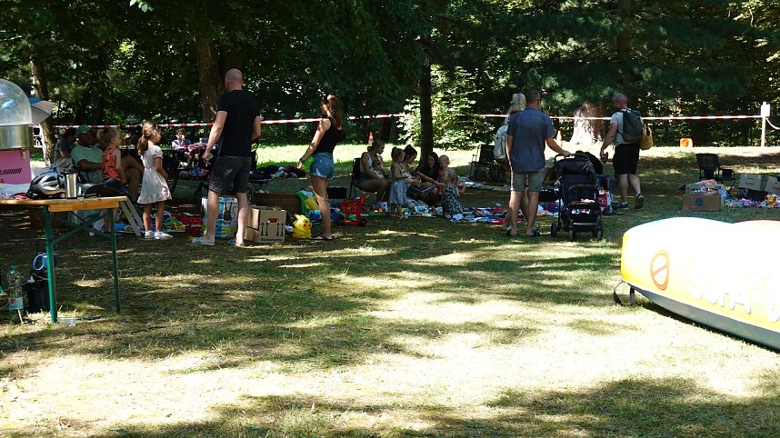 Der Vormittag des Parknicks geh&ouml;rte bereits den Familien