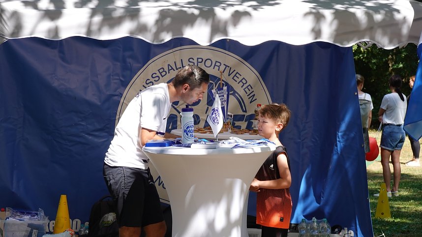 Der Vormittag des Parknicks geh&ouml;rte bereits den Familien