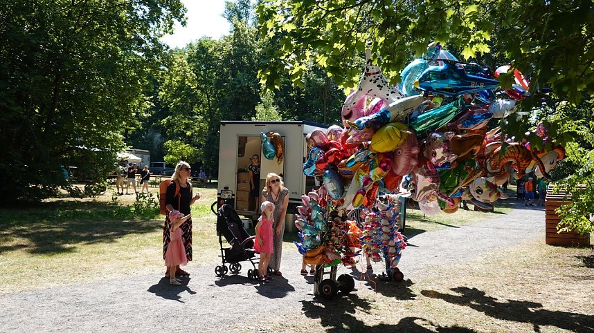 Der Vormittag des Parknicks geh&ouml;rte bereits den Familien