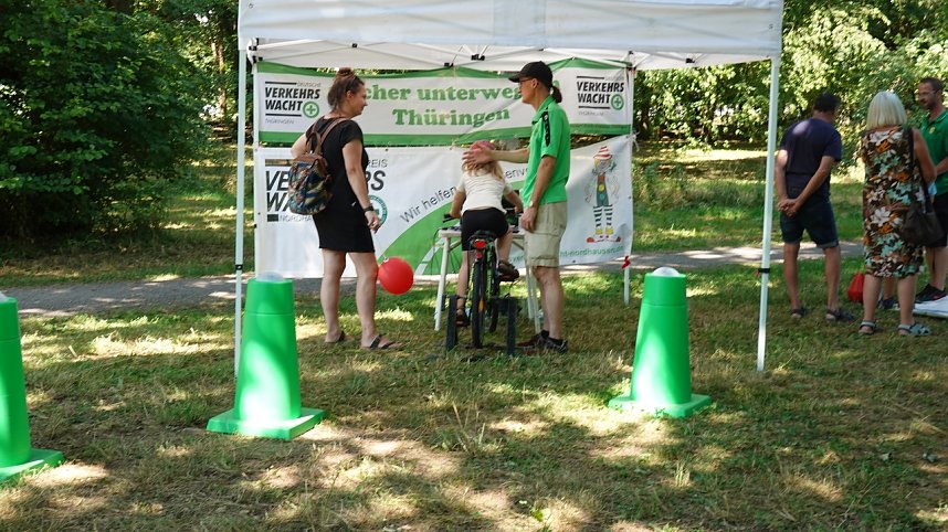 Der Vormittag des Parknicks geh&ouml;rte bereits den Familien