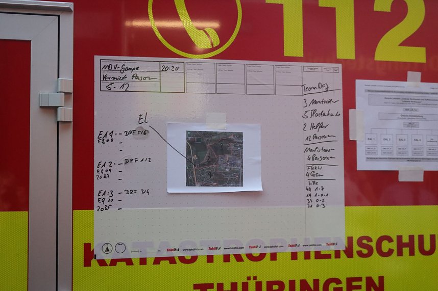 Einsatz&uuml;bung in Nordhausen