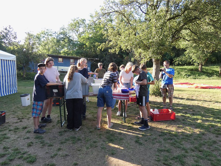 Der erste Tag im Handwerkercamp 2023
