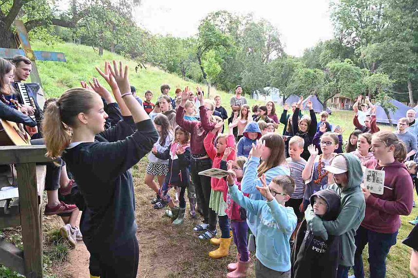 Letzter Tag des Handwerkercamps