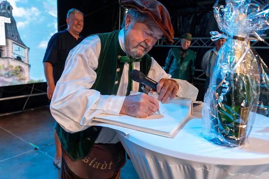 B&uuml;hnenabschied von Manfred Spangenberg