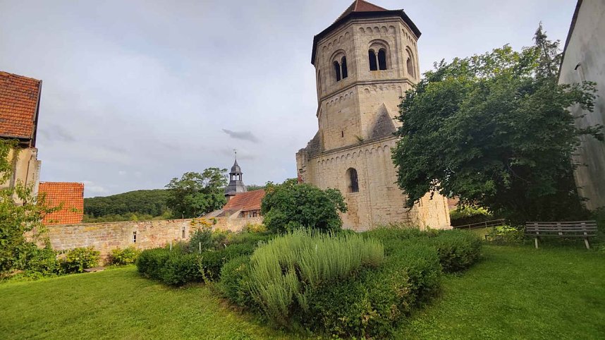 Peter Blei unterwegs im Kloster G&ouml;llingen
