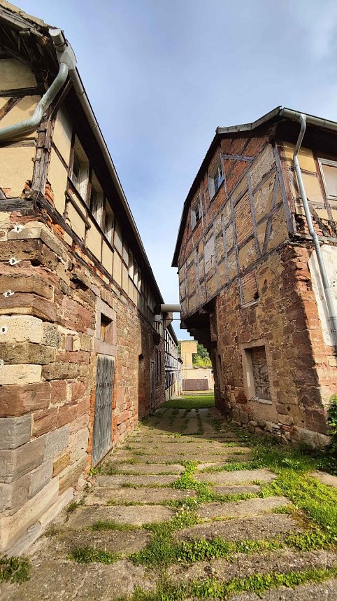 Peter Blei unterwegs im Kloster G&ouml;llingen