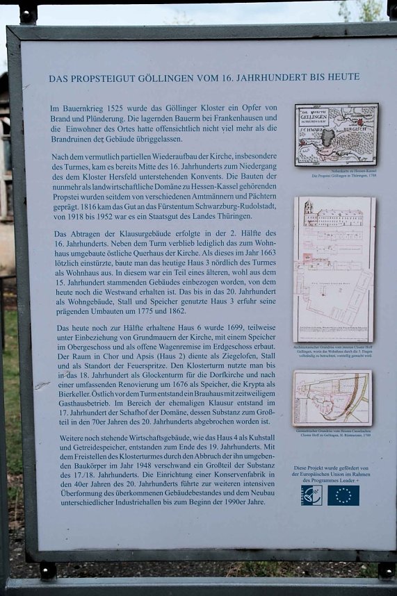 Peter Blei unterwegs im Kloster G&ouml;llingen