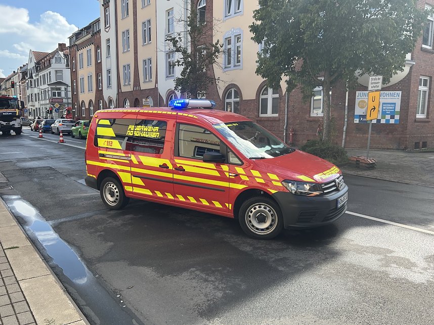 Feuerwehrunfall in Nordhausen