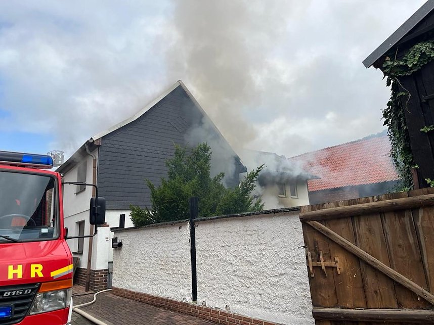 Wohnhausbrand in G&ouml;rsbach