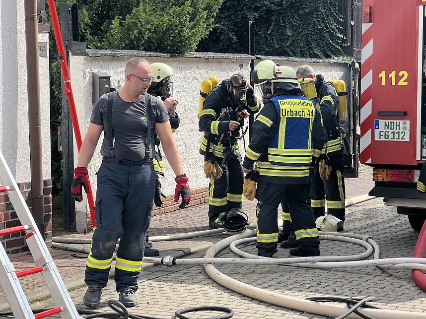 Wohnhausbrand inn G&ouml;rsbach