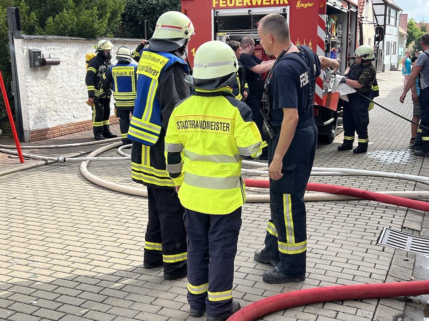 Wohnhausbrand inn G&ouml;rsbach