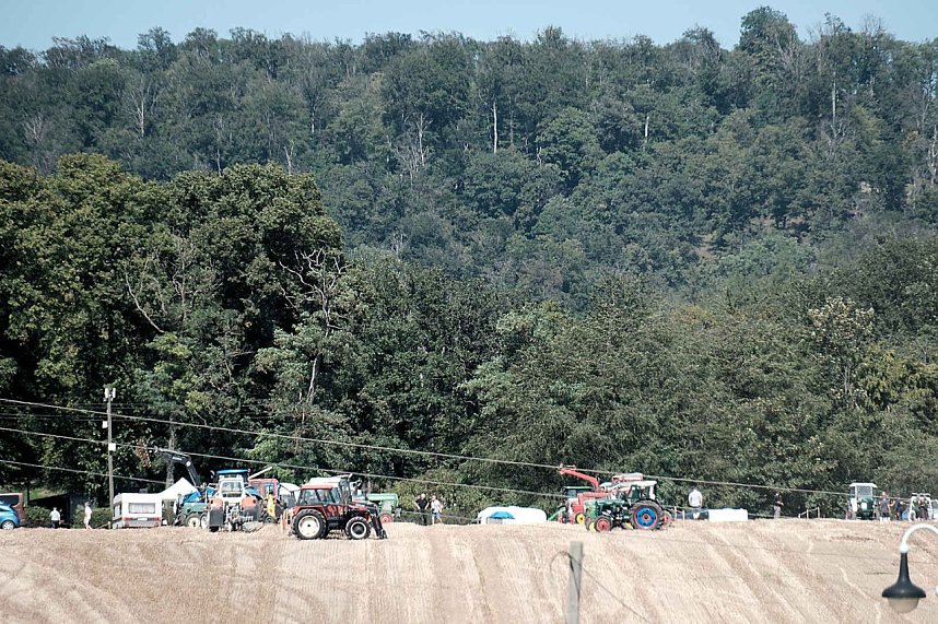 Peter Blei unterwegs auf dem Schleppertreffen in Herrmannsacker