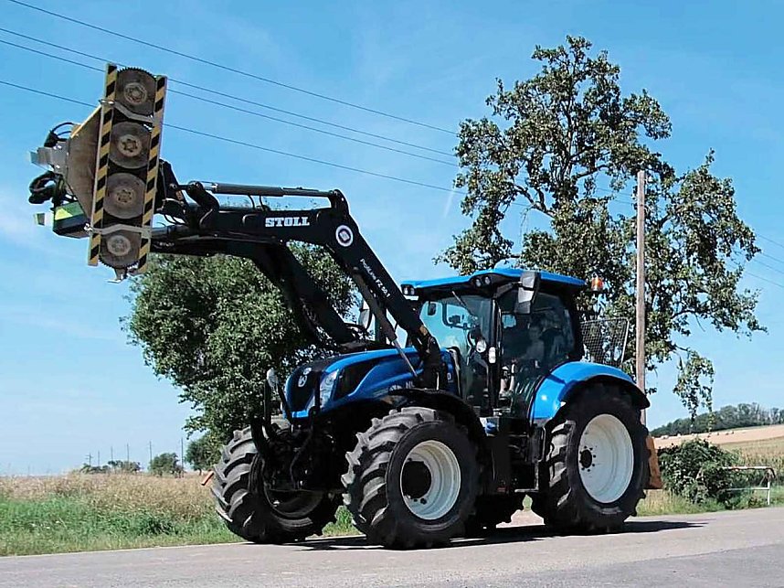 Peter Blei unterwegs auf dem Schleppertreffen in Herrmannsacker