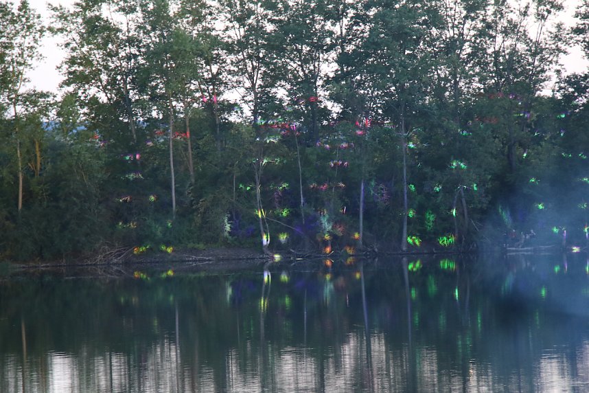 Feuer & Flamme am Kiesschacht in Nordhausen