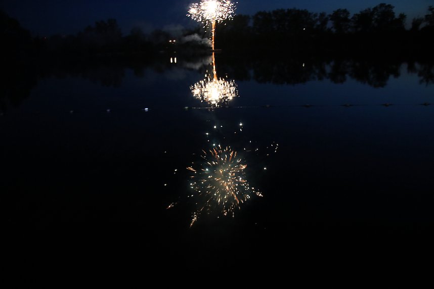 Feuer & Flamme am Kiesschacht in Nordhausen