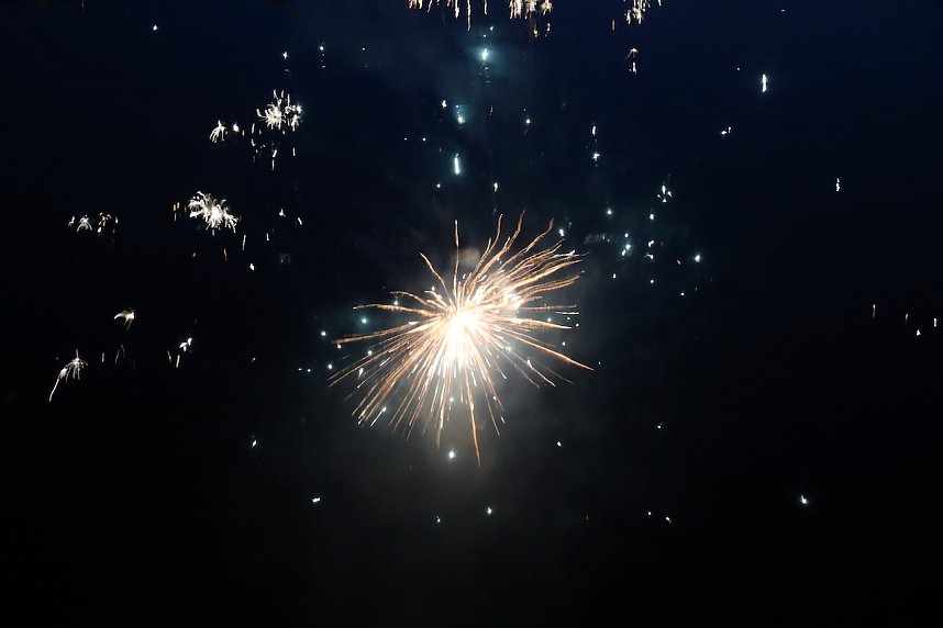 Feuer & Flamme am Kiesschacht in Nordhausen