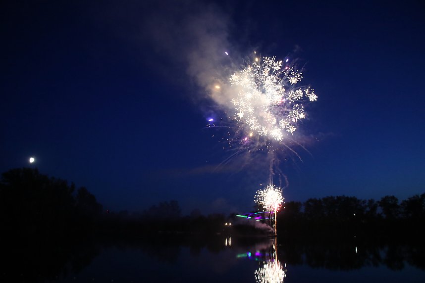 Feuer & Flamme am Kiesschacht in Nordhausen