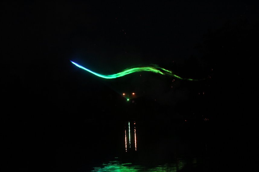 Feuer & Flamme am Kiesschacht in Nordhausen