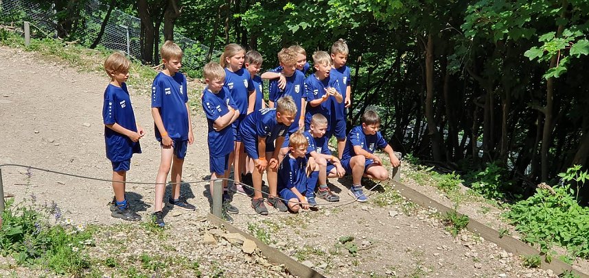 Die E-Junioren aus Harztor unterwegs