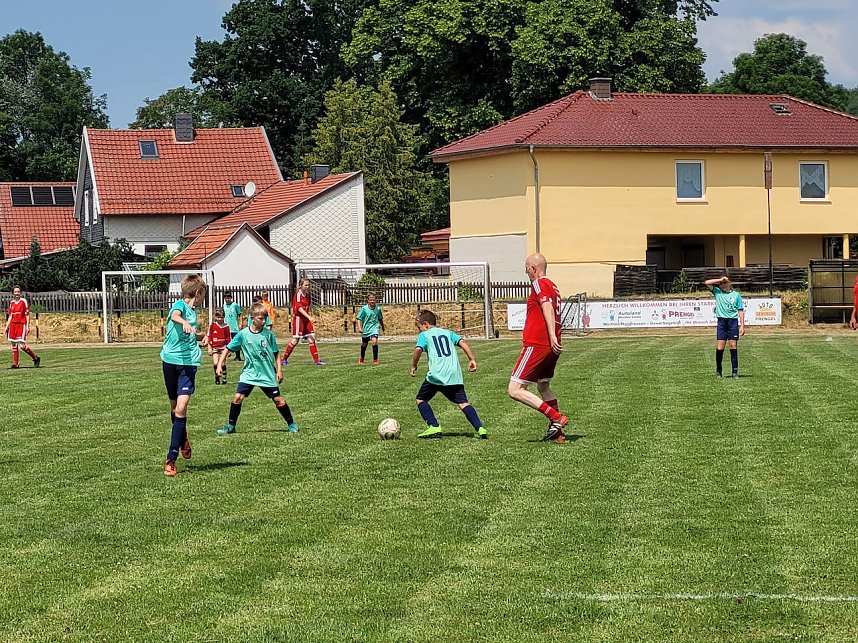 Die E-Junioren aus Harztor unterwegs