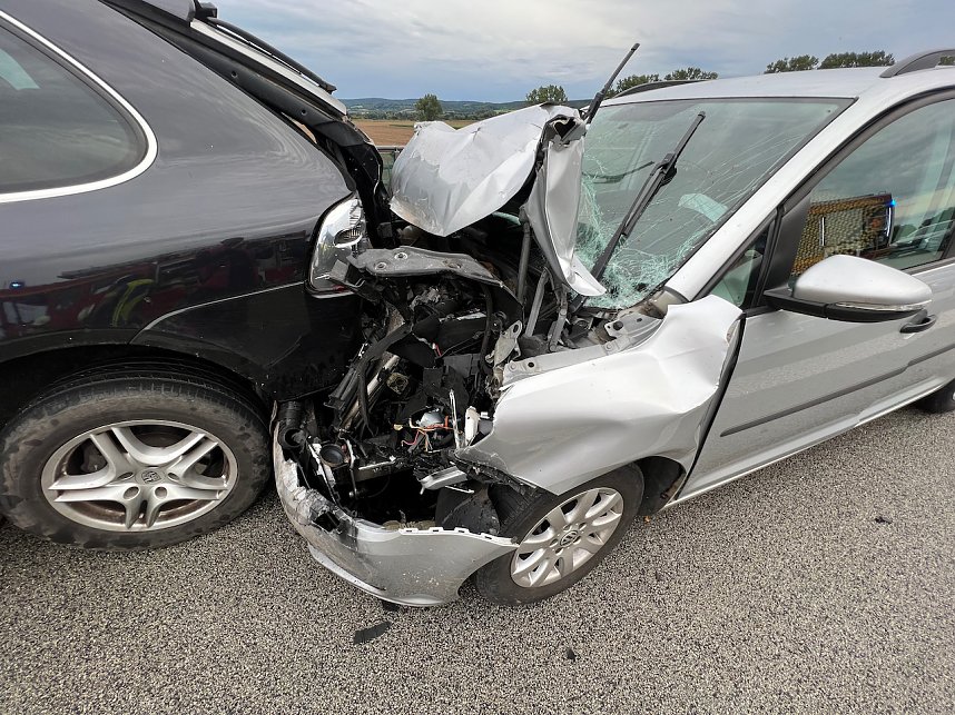 Schwerer Unfall auf der A38
