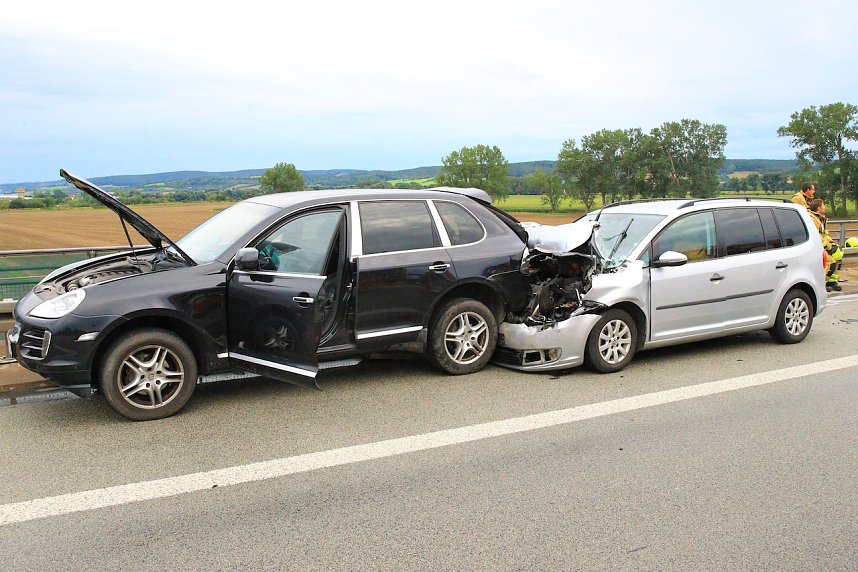 Schwerer Unfall auf der A38