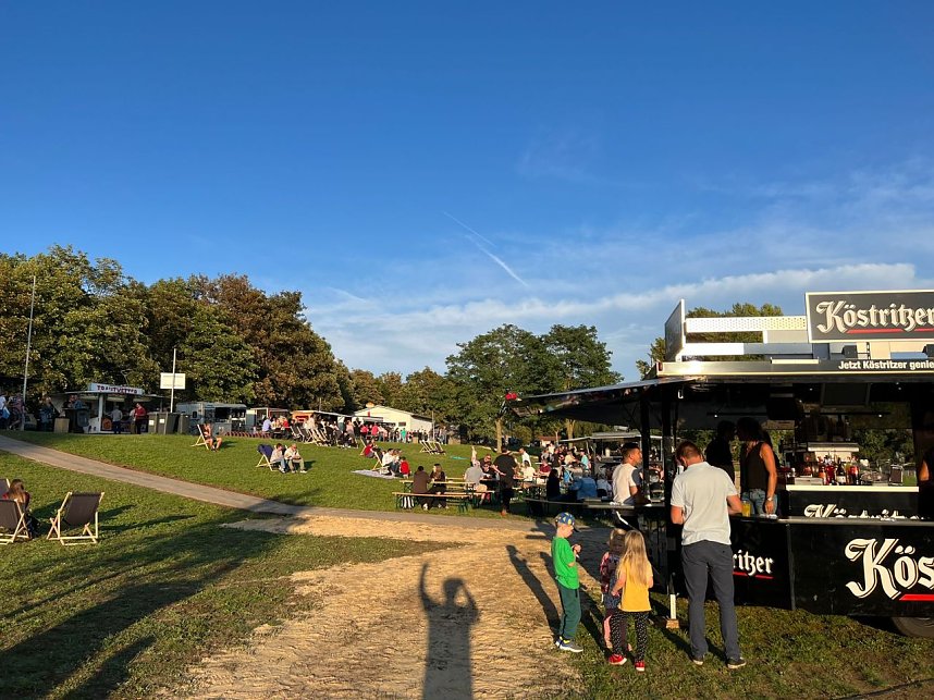 Gro&szlig;es Spektakel am Abend: das Lichterfest