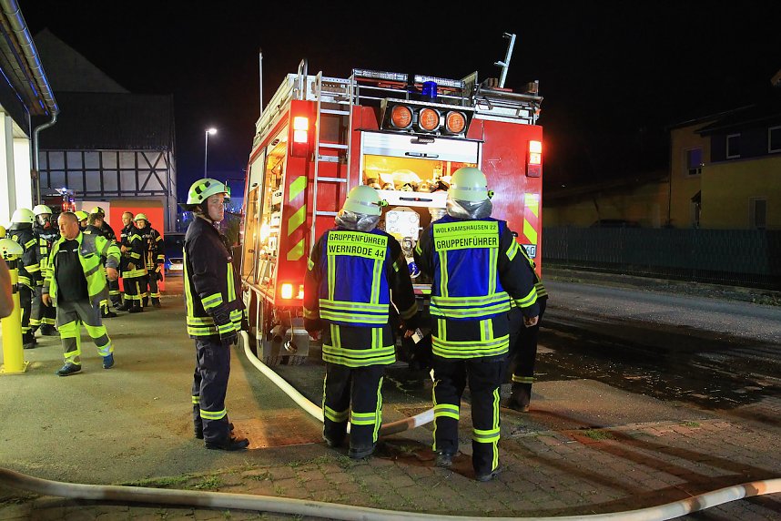 Brand in Wolkramshausen