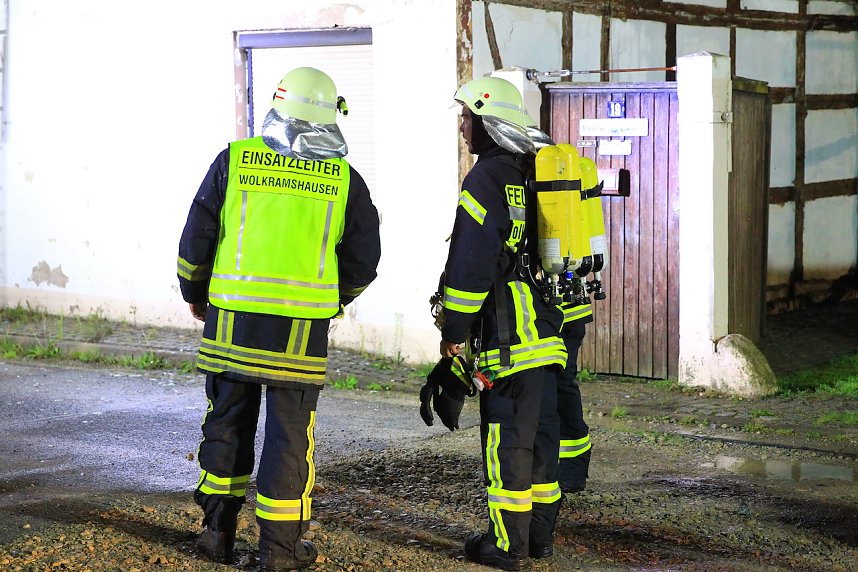 Brand in Wolkramshausen