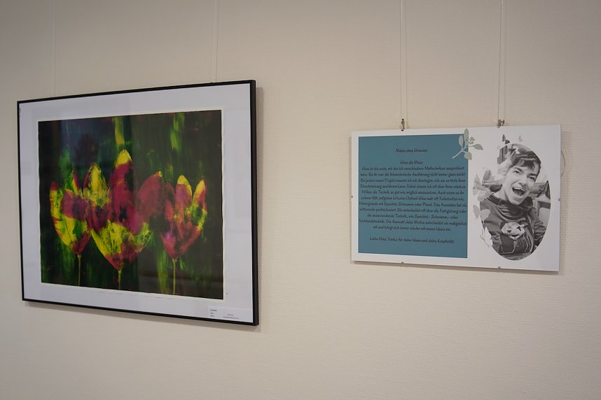 Kunstausstellung im Haus Geborgenheit