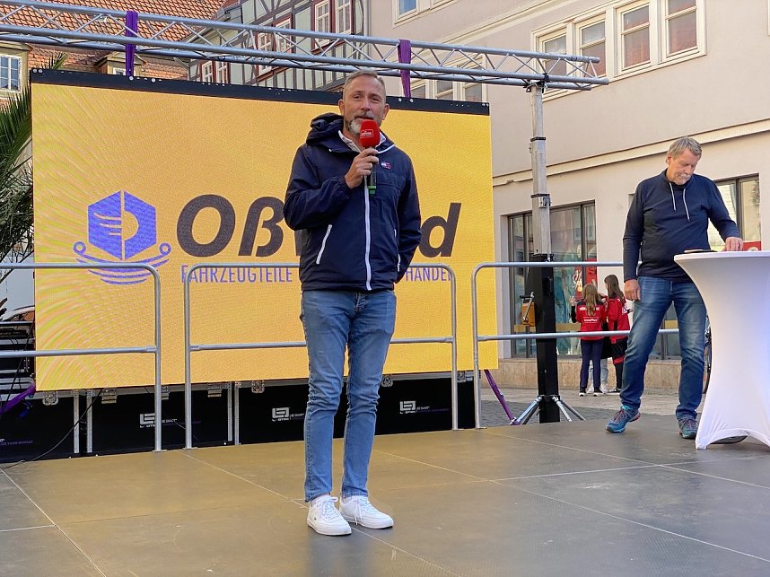 Saisoner&ouml;ffnung des THC auf dem Bad Langensalzaer Neumarkt