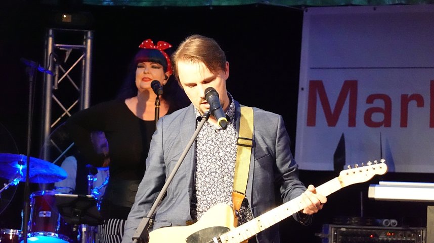 Rock f&uuml;r den Frieden auf dem Parkdeck der Echter Nordh&auml;user Marktpassage